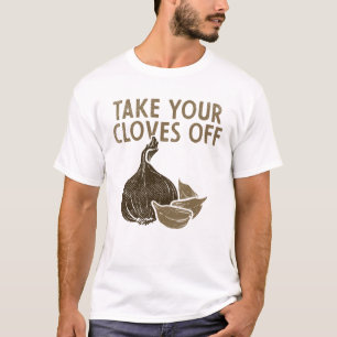 Camiseta Quita la ropa de los vegetales