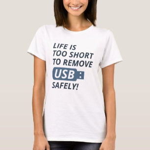 Camiseta Quitar USB de forma segura