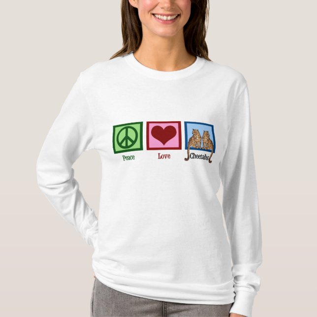 Camiseta Quitas de amor por la paz (Anverso)