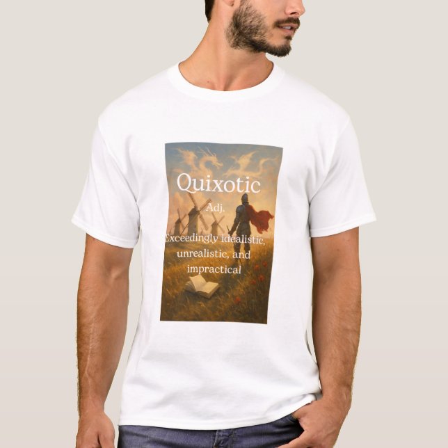 Camiseta Quixotic  (Anverso)