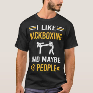 Camiseta Quizá 3 personas Kickboxing