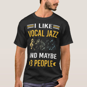 Camiseta Quizás 3 personas jazz vocal