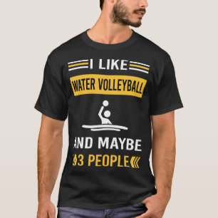 Camiseta Quizás 3 personas voleibol acuático