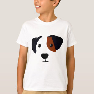Camiseta Quizzical Happy Dog
