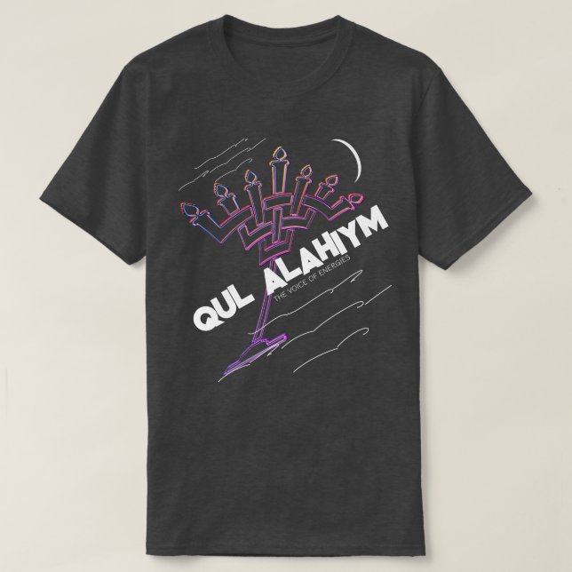 Camiseta Qul Alahiym Dark Tee (Diseño del anverso)