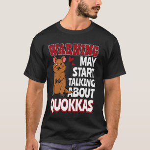 Camiseta Quokka Animales divertidos Mascotas australianos
