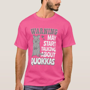 Camiseta Quokka Animales divertidos Mascotas australianos