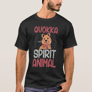 Camiseta Quokka es mi espíritu animal Australia Wombat Mars