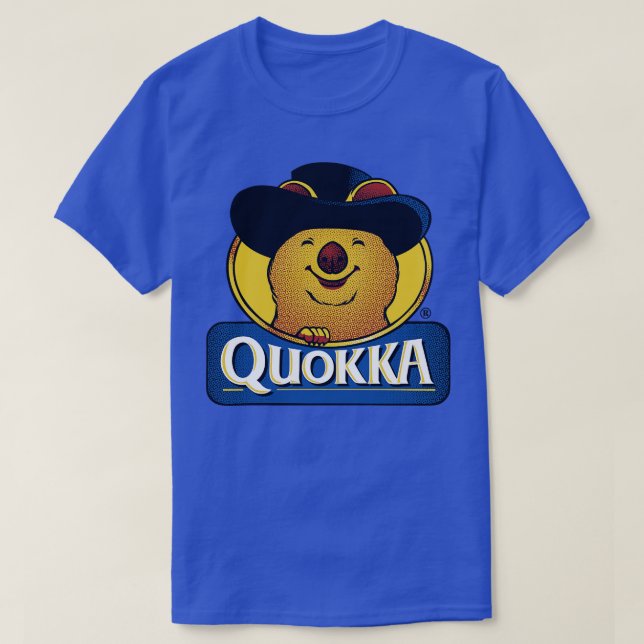 Camiseta Quokka Feliz vida de Tobe Fonseca (Diseño del anverso)