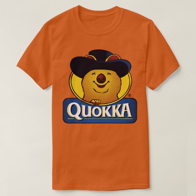 Camiseta Quokka Feliz vida de Tobe Fonseca (Diseño del anverso)