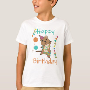 Camiseta Quokka Quiere Feliz Cumpleaños A Ti Quokkas