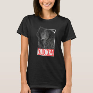 Camiseta Quokka Quokkas Wombat Amargo