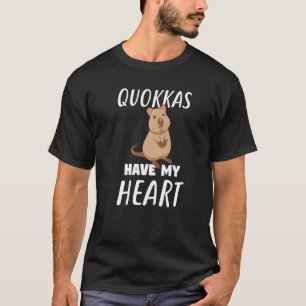 Camiseta Quokka tiene mi corazón Quokka