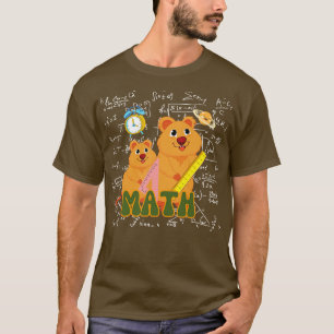 Camiseta quokkas matemáticas