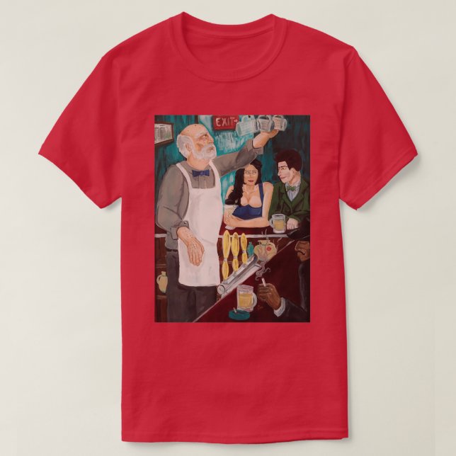 Camiseta quotCome Here Oftenquot (Diseño del anverso)