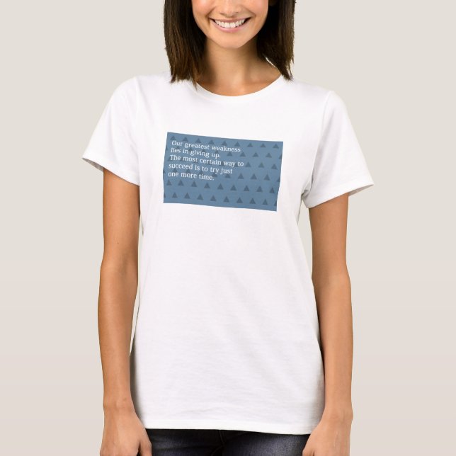 Camiseta quote (Anverso)