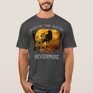 Camiseta Quoth the Raven Nevermore Halloween T Spooky
