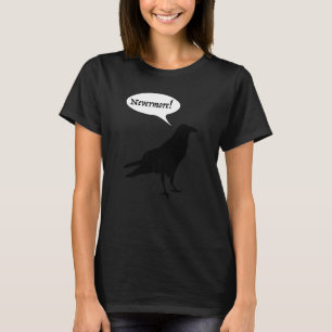 Camiseta Quoth The Raven Nunca Más Del Poema De Edgar A