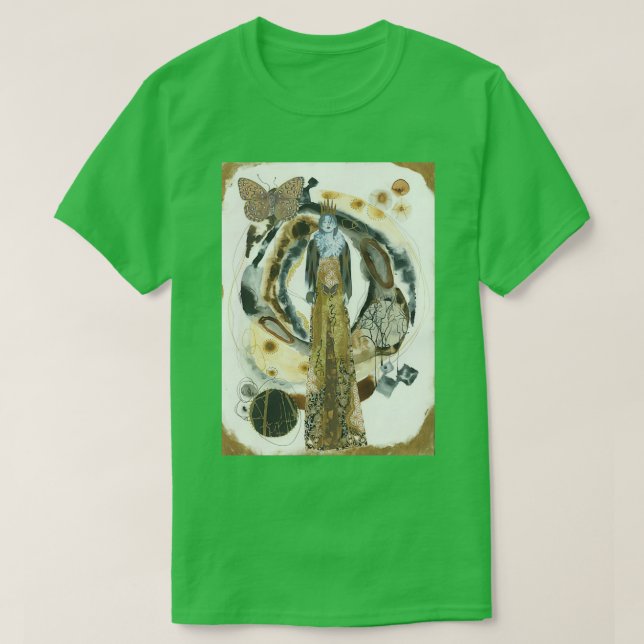 Camiseta quotNeutral Courtquot impreso a partir de la mezcl (Diseño del anverso)