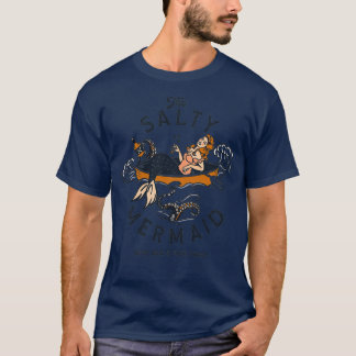 Camiseta QuotThe Salty Mermaid Dive Bar amp Fish Shackquot
