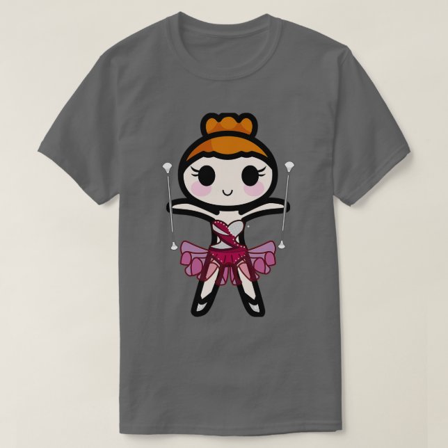 Camiseta quotTrixiequot MiniTwirler (Diseño del anverso)