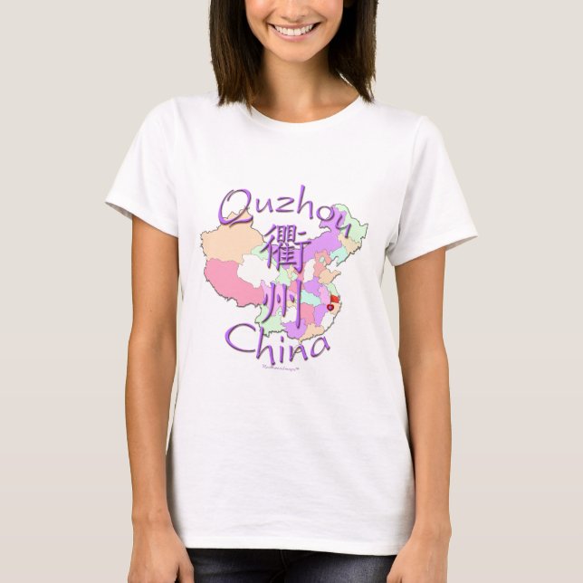 Camiseta Quzhou China (Anverso)