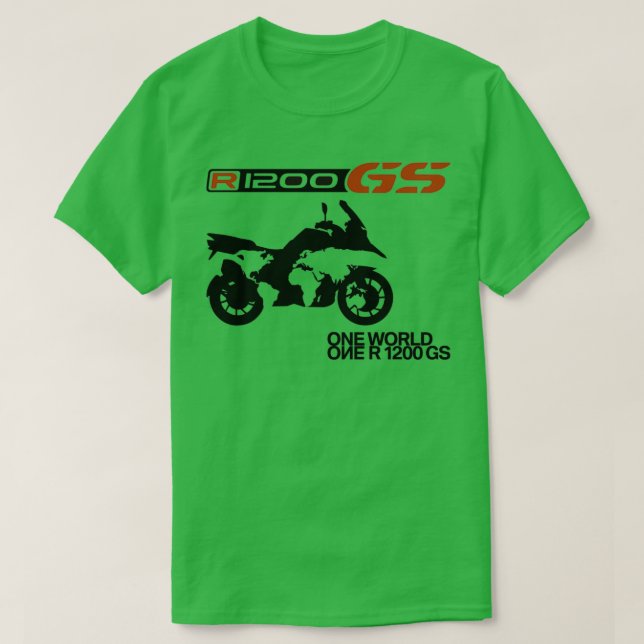 Camiseta R1200 GS One World (Diseño del anverso)