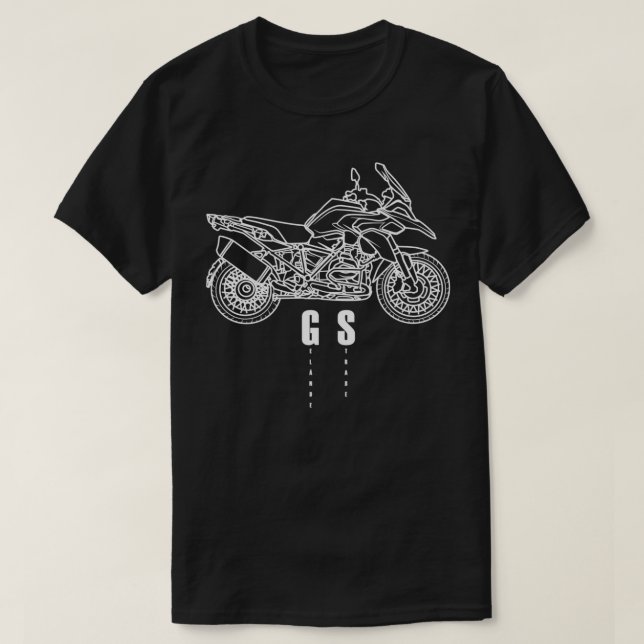 Camiseta R1200GS Motorrad GS Enduro (Diseño del anverso)
