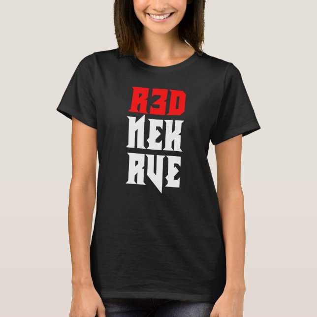 Camiseta R3dneck Rve Redneck (Anverso)