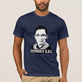Camiseta R.B.G. notorios - Ruth Bader Ginsburg