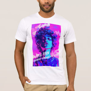 CAMISETA R&B HIP HOP PURPLE RAIN URBAN GRAPHIC
