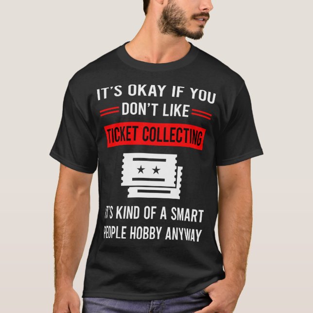 Camiseta R Billetes de personas inteligentes que recopilan  (Anverso)