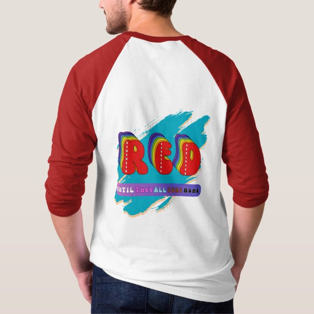 Camiseta R.E.D. Pride. T-Shirt (Reverso)