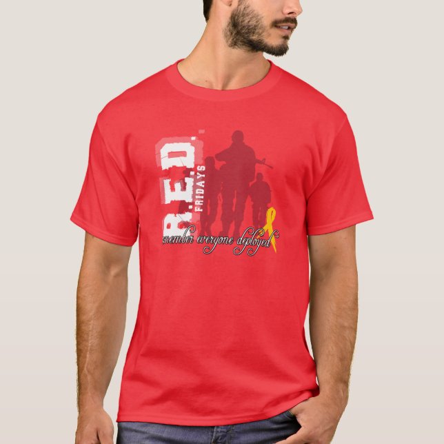 Camiseta R.E.D. Viernes (Anverso)