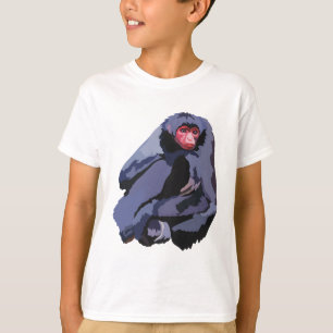 Camiseta R es para el mono araña rojo