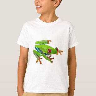 Camiseta R es para Rana de Árbol Ojo Rojo
