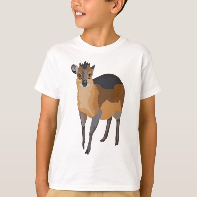 Camiseta R es para Red Flanked Duiker (Anverso)
