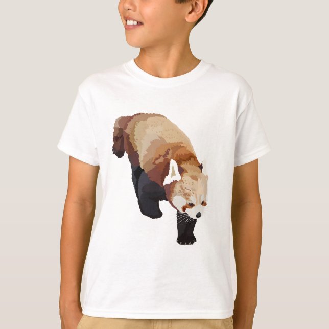 Camiseta R es para Red Panda (Anverso)