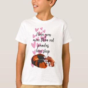 Camiseta R es para Red Panda