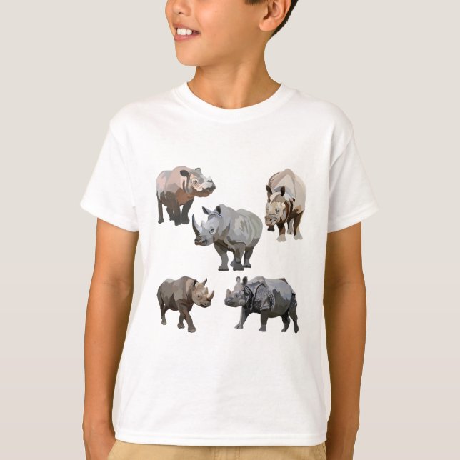 Camiseta R es para Rhino (Anverso)
