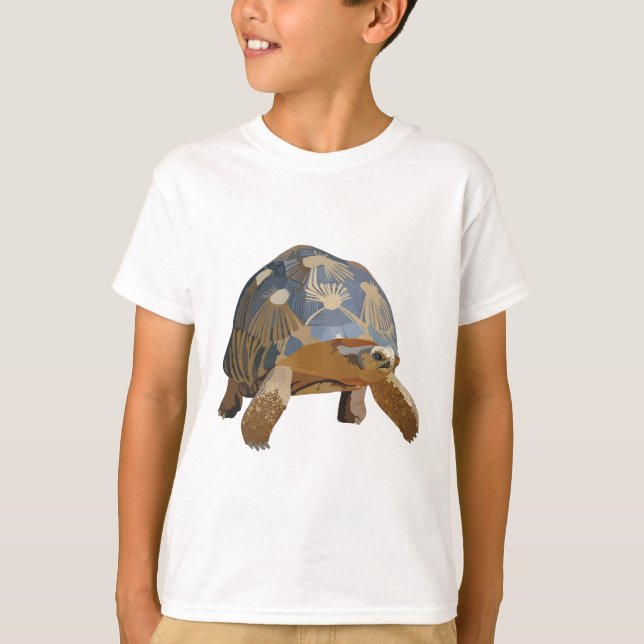 Camiseta R es para Tortoise Radiada (Anverso)