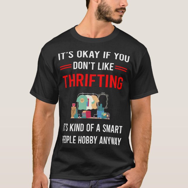 Camiseta R Gente inteligente Thrifle Thrift (Anverso)