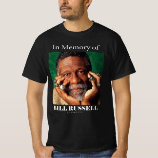 Camiseta R.I.P Bill Russell Basketball