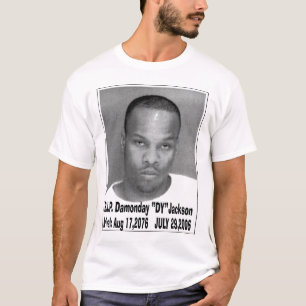Camiseta R.I.P. "/"del DY de Damonday "le hace" Jackson