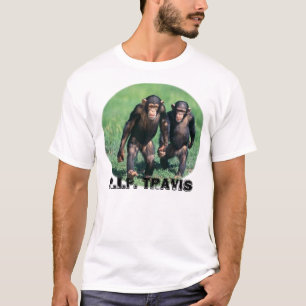 Camiseta R.I.P. Travis el chimpancé
