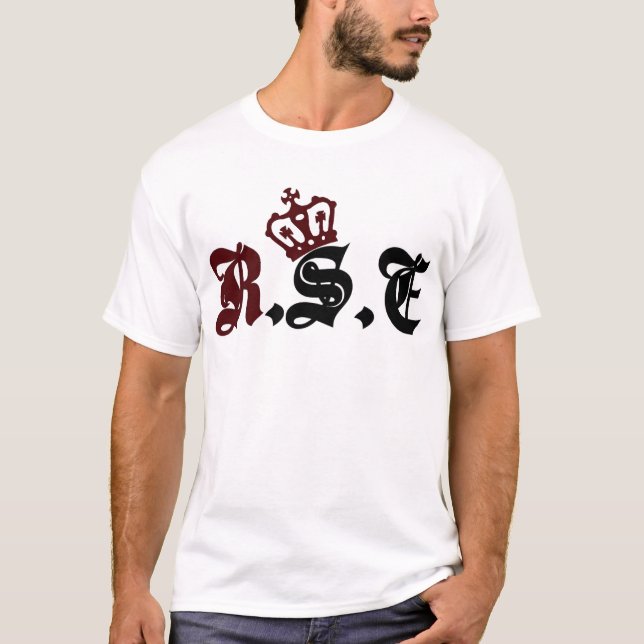 Camiseta R.S.E [escriba el arte, realizan la obra maestra] (Anverso)