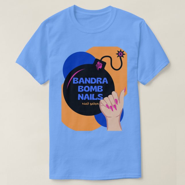 CAMISETA RA BOMB NAILS (Diseño del anverso)