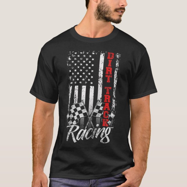 Camiseta Ra de controlador de ciclismo de Carreras Dirt Tra (Anverso)