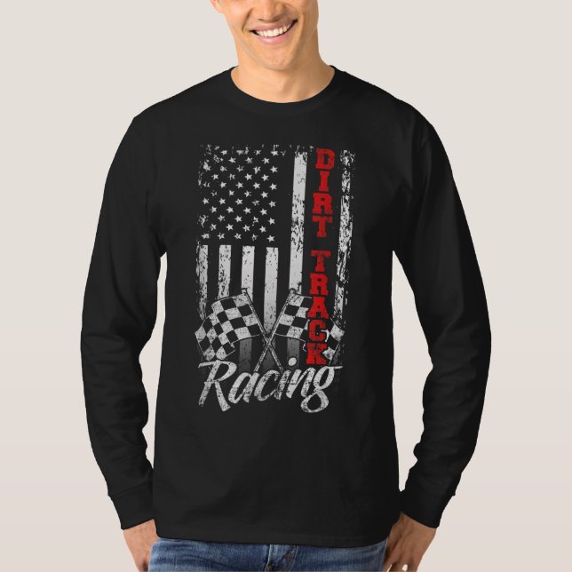 Camiseta Ra de controlador de ciclismo de Carreras Dirt Tra (Anverso)