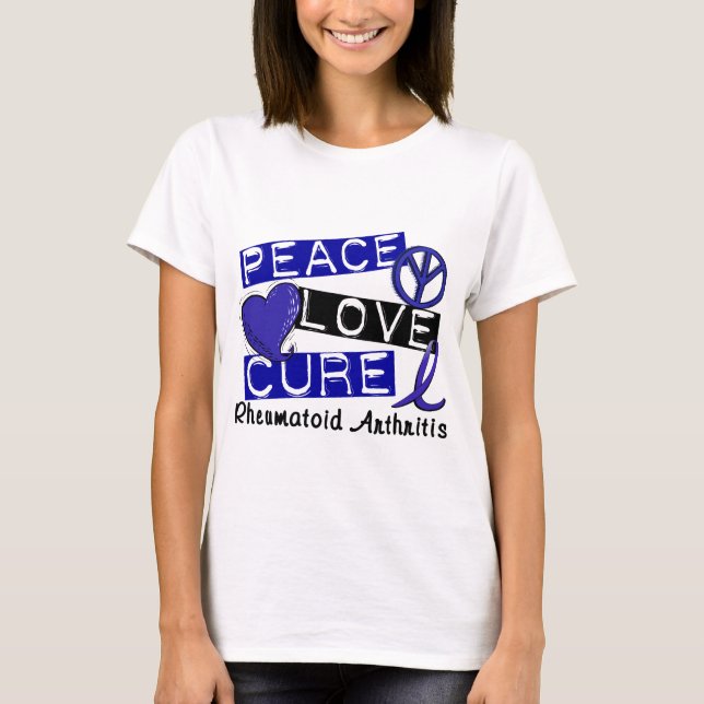 Camiseta RA de la artritis reumatoide de la curación del (Anverso)